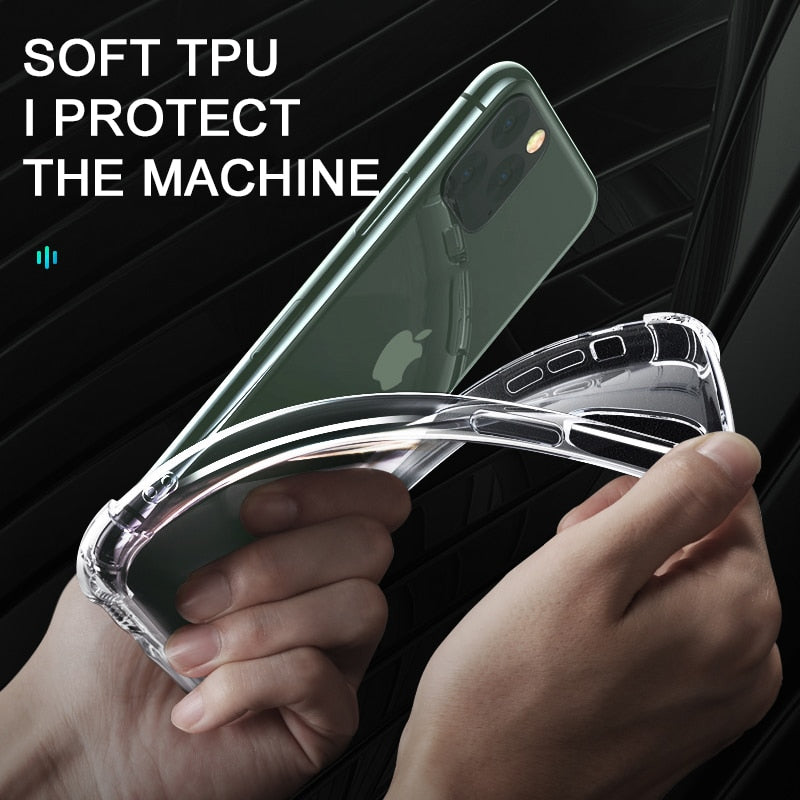 Shockproof Transparent Phone Case For iphone
