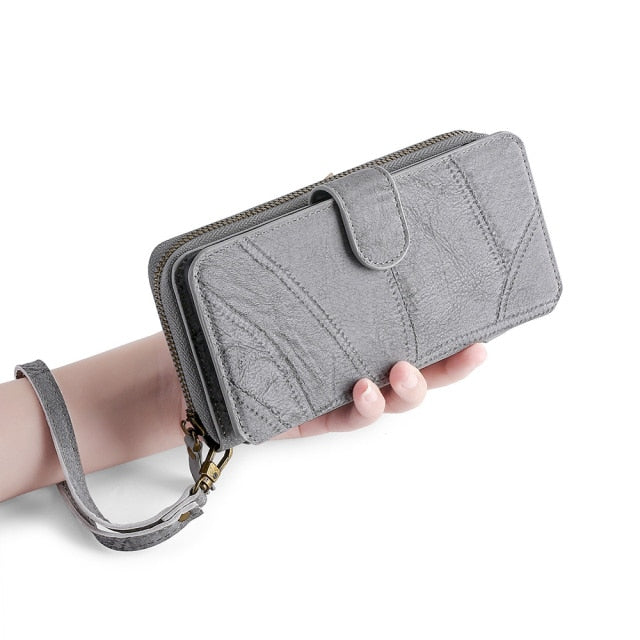 Wallet PU Leather Phone Case For Samsung